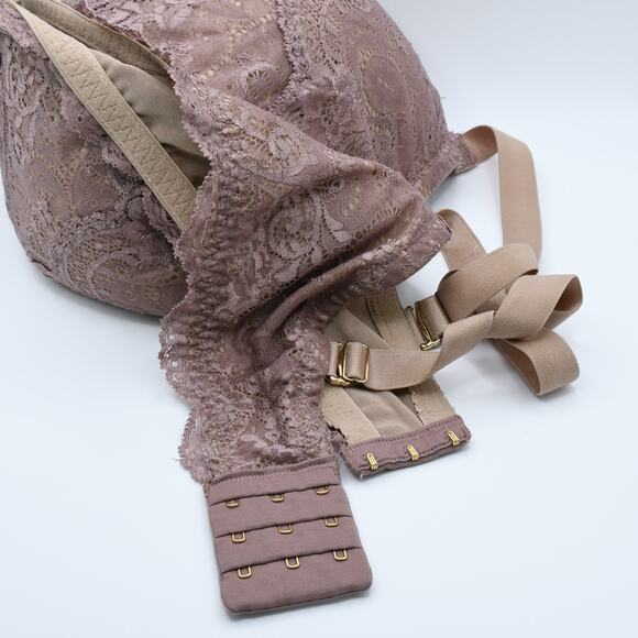 ThirdLove 24/7 Lace Balconette Bra 40G Mocha Brown - Picture 4 of 4